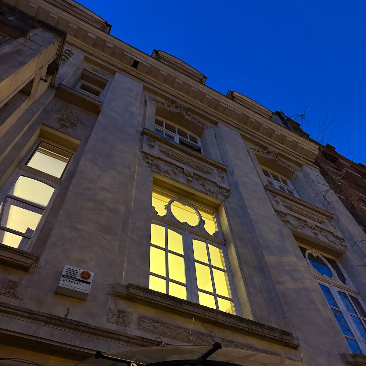 Maison de Pilsen le soir