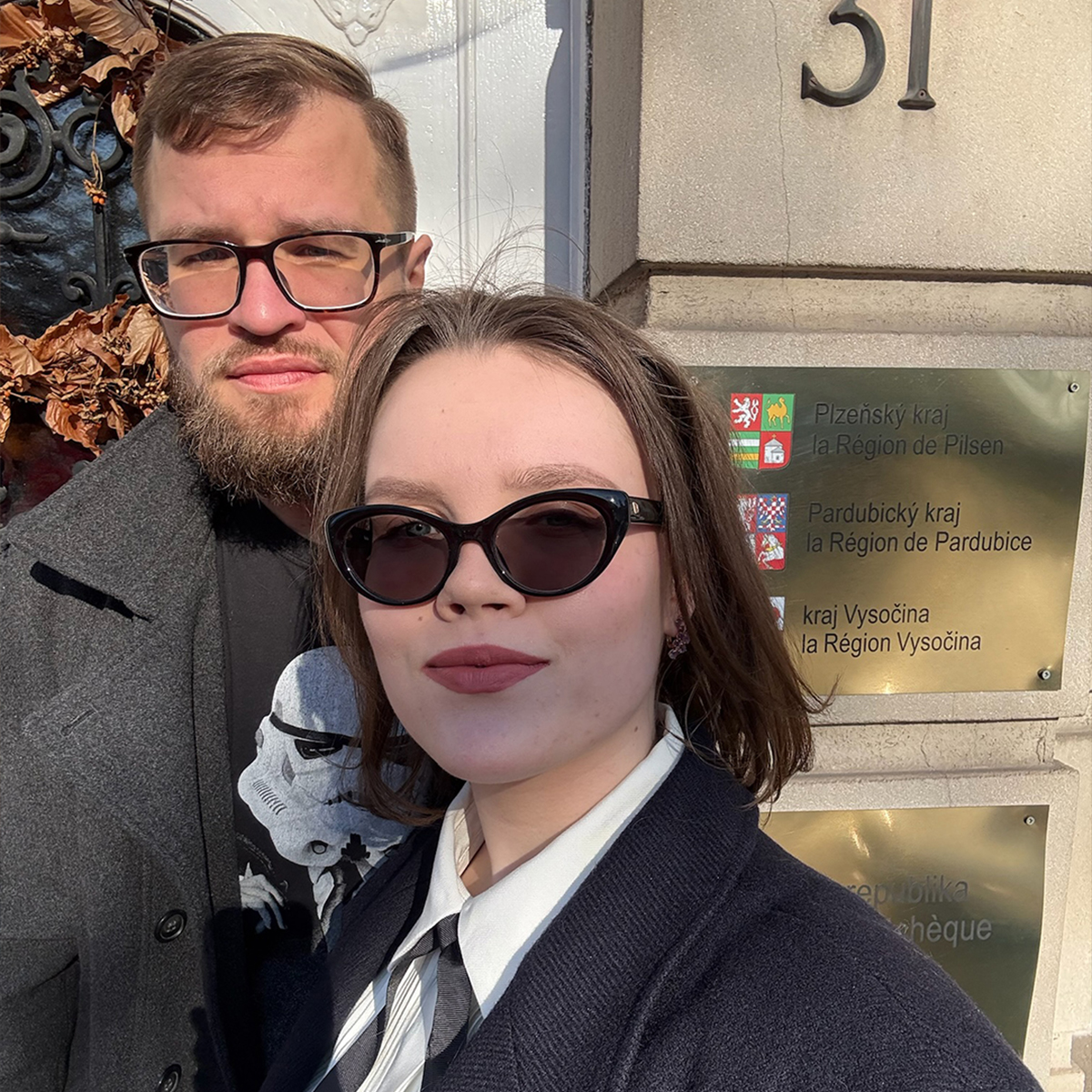 Martin Rybár et la stagiaire